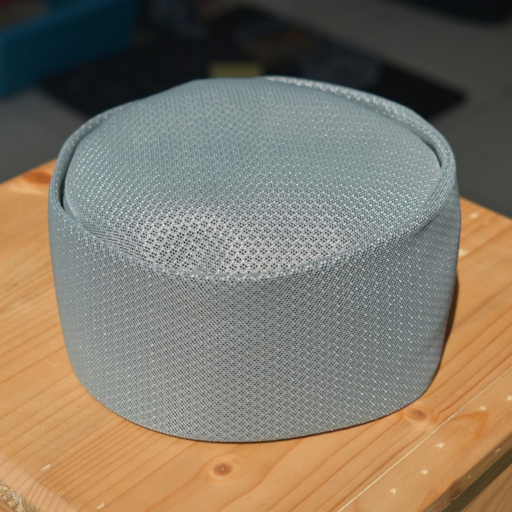 peci kopiah taliban lipat warna hijau telor asin motif bintik merk iqmal ukuran standar dewasa