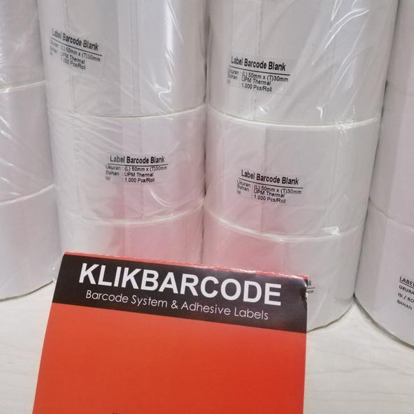 

Flash⭐Sale!⭐ PROMO LABEL BARCODE XPrinter XP-360B Uk. 50 X 30 (1 LINE) THERMAL 50X30 MM ( isi 1.000