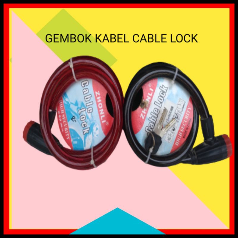 GEMBOK SEPEDA GEMBOK PAGAR RUMAH KUNCI SEPEDA SEPEDA GEMBOK PAGAR GEMBOK RODA