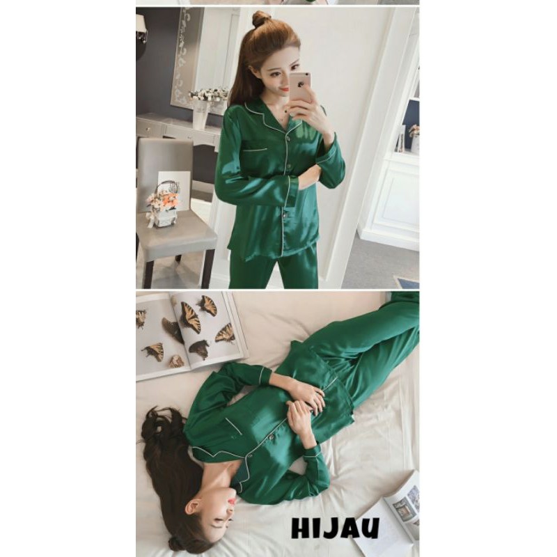 PIYAMA SATIN PP REALPICT/PAJAMAS PP LD104-106CM /RONDOM WARNA SALE