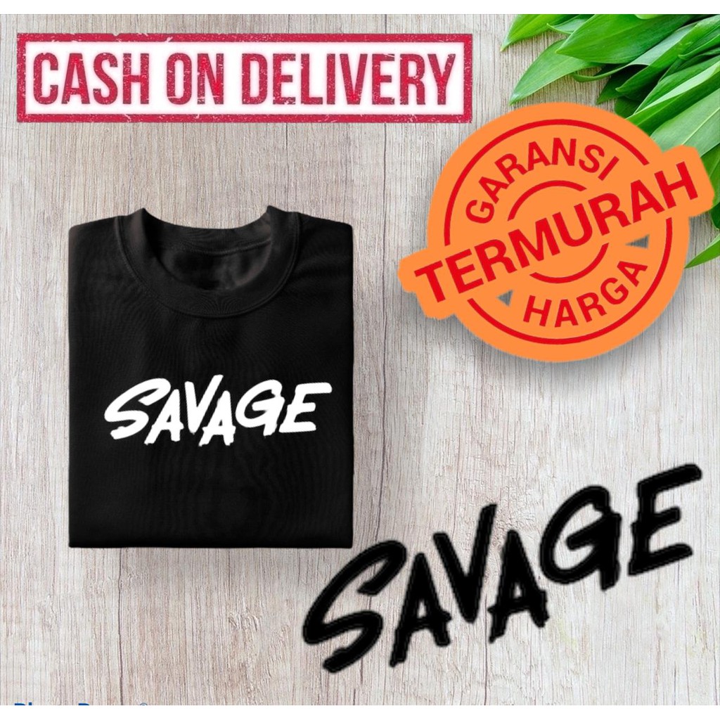 Kaos Baju Tulisan Kata Kata Baju Lucu Kata Savage Tulisan Mobile Legend Kaos Mura