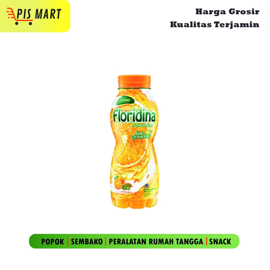 

Floridina Orange 350 ml / Minuman Ringan Jeruk