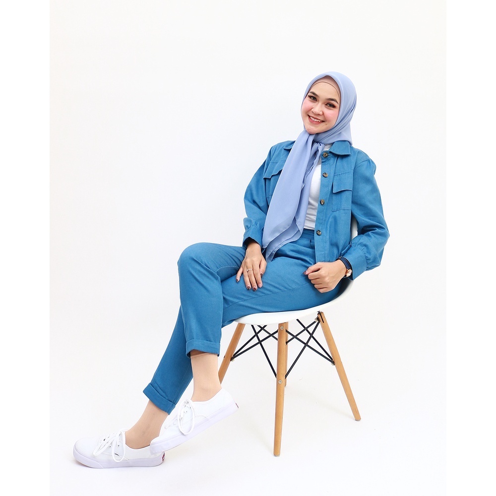 DILOVA Jacket-Pakaian Wanita Terbaru by Hijab Mamah icis