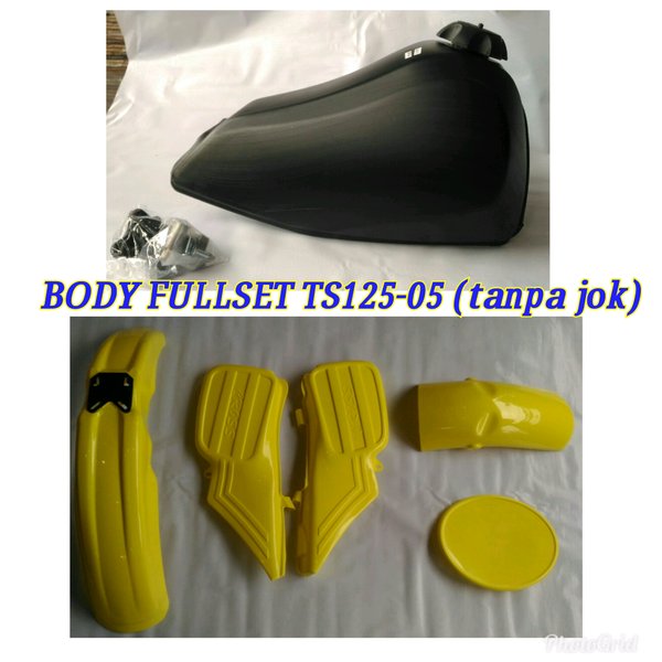 BODY FULLSET TS125 TANPA JOK TS 125 -ML -- KLX CRF WR KX YZ KTM