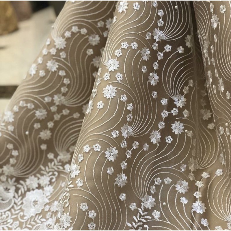 NEW Kain Tile Bordir Mutiara Terbaru