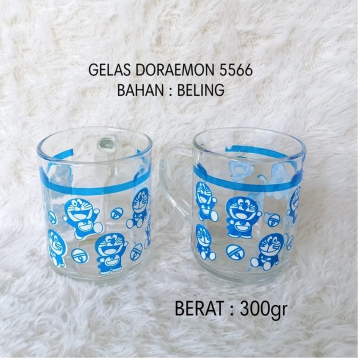 GELAS DORAEMON / GELAS BELING DORAEMON / MUG DORAEMON / CANGKIR DORAEMON