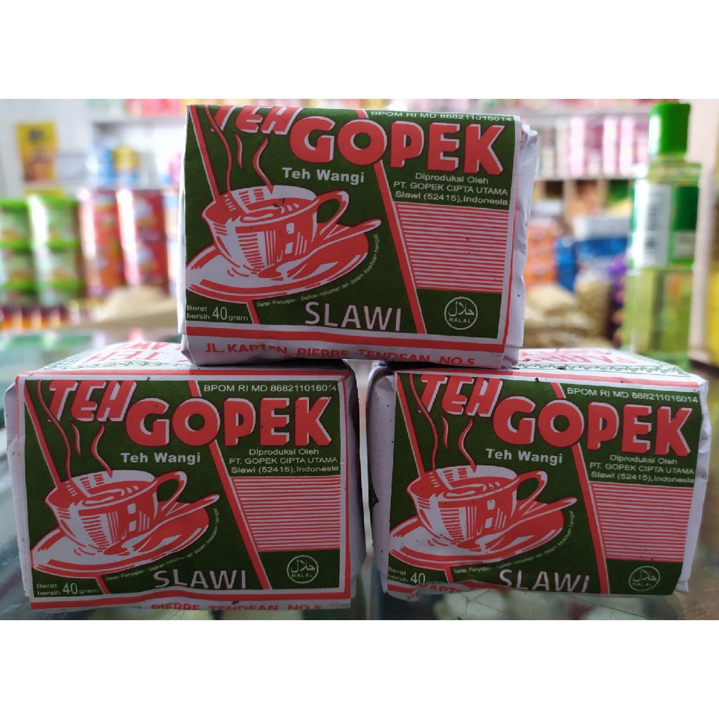 

Teh Gopek Cangkir 40gr