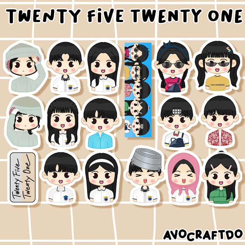 [ AVOCRAFTDO ] Sticker / Art Print Kdrama Twenty Five Twenty One