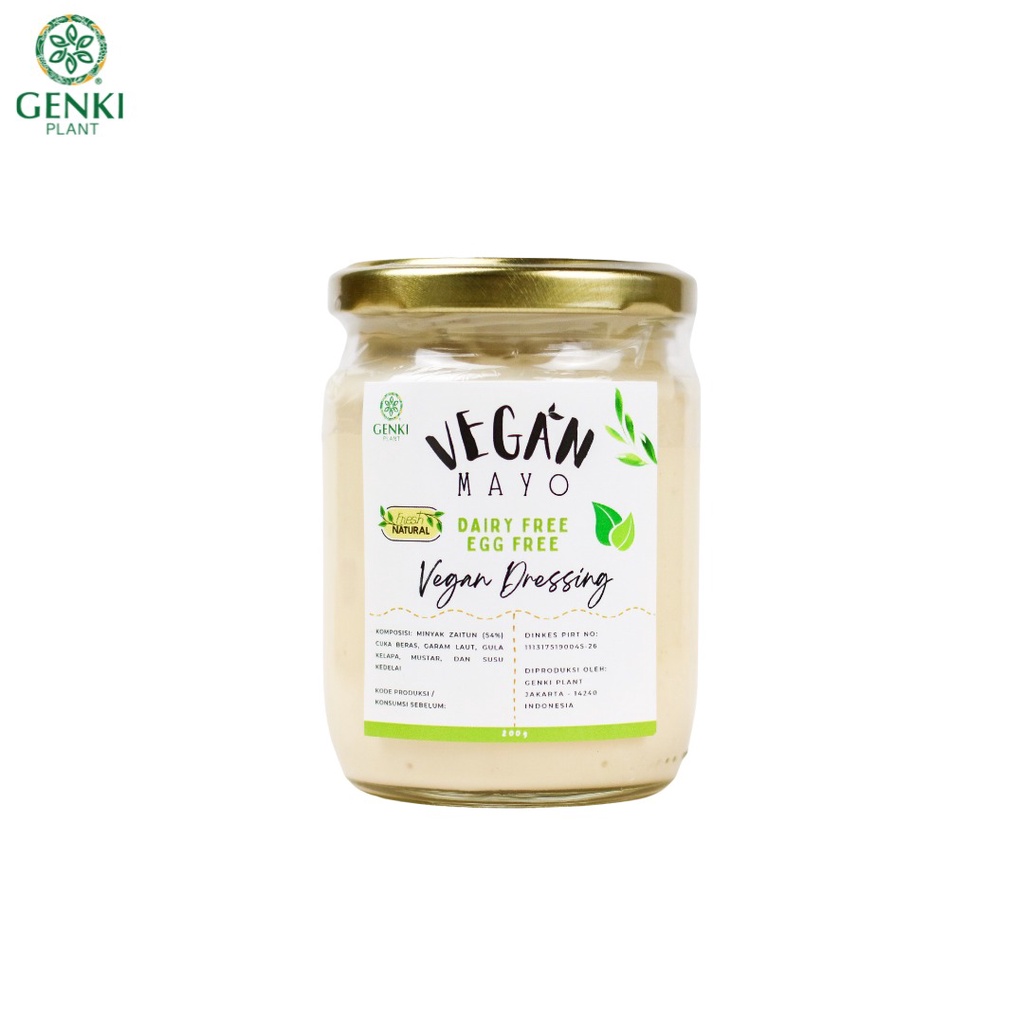 

Genki Plant Vegan Mayo - 200g