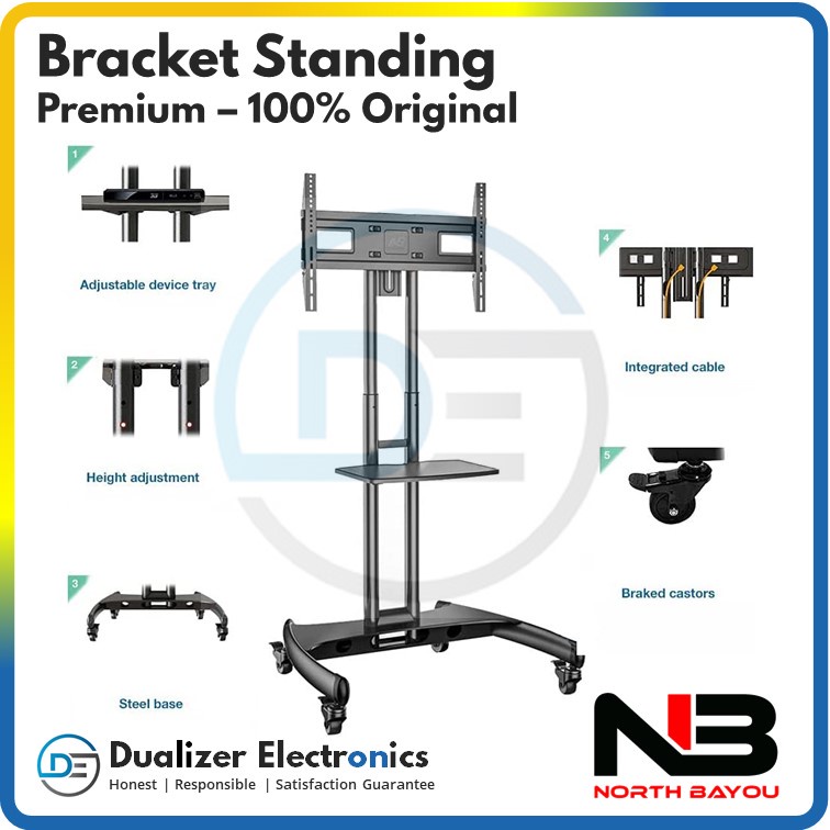 Bracket Standing TV/Monitor Premium 65 60 58 55 50 43 32 Inch North Bayou NB AVA 1500 Original