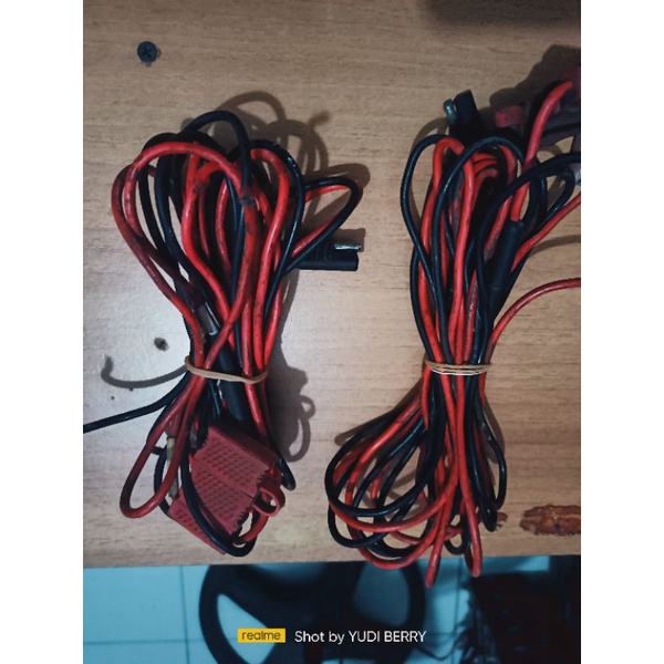 Kabel Dc Motorola GM 338 gm3688 gm950 gm3188 dll Asli Original 3 meter