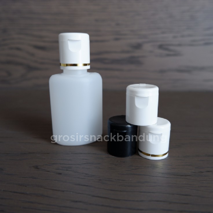 Botol DKS 30ml Natural / DKS 30 ml / Botol Plastik Tutup Fliptop 30ml / Botol Sampo 30 ml
