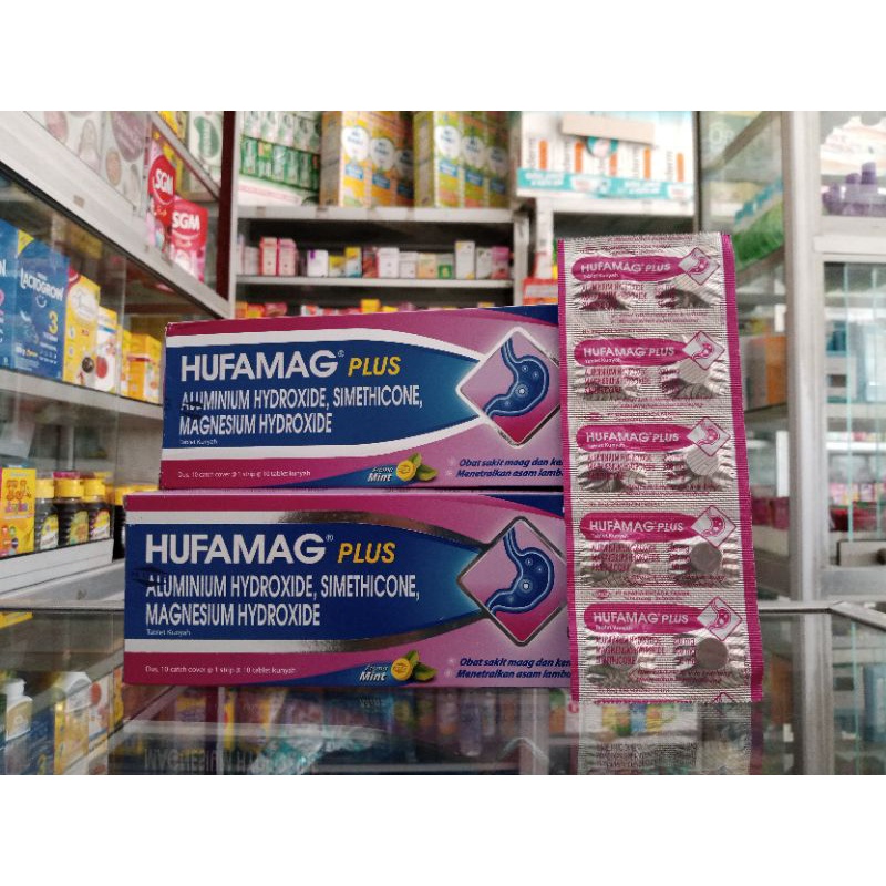 HUFAMAG PLUS TABLET 1 STRIP @10 TABLET - ED 03/2025