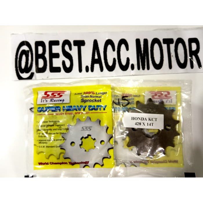 Gear Depan SSS Honda KCT 428x14T