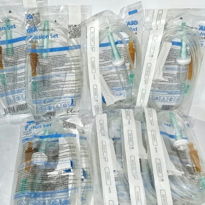 Eceran Disposable Infusion Dewasa dan Anak GEA