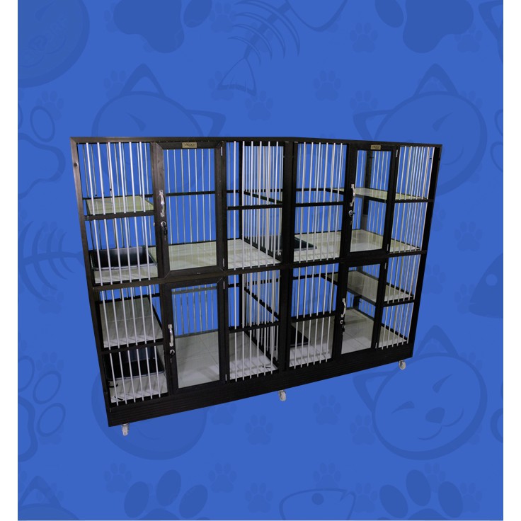 Kandang Kucing Aluminium Migocat 4 Kamar