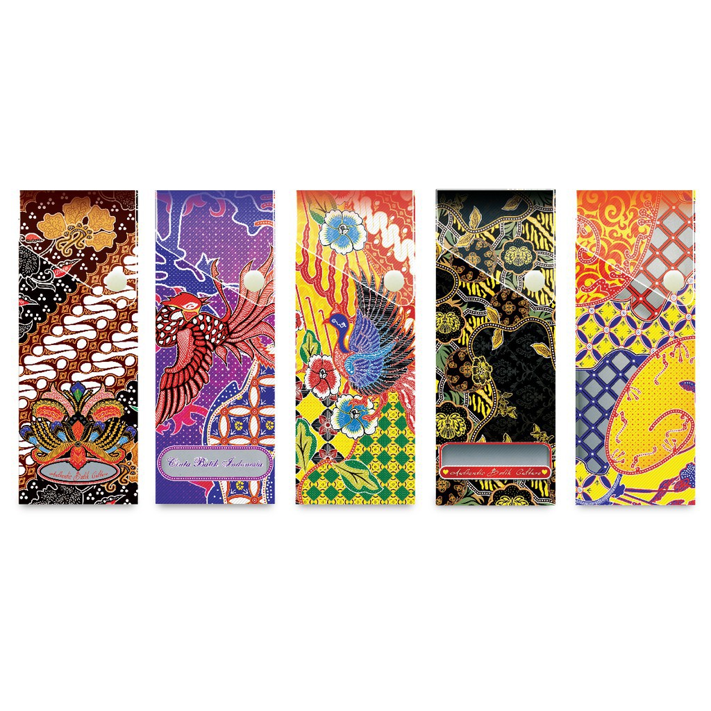 

(3 Piece) Slide pensil Batik/Bola/Fancy