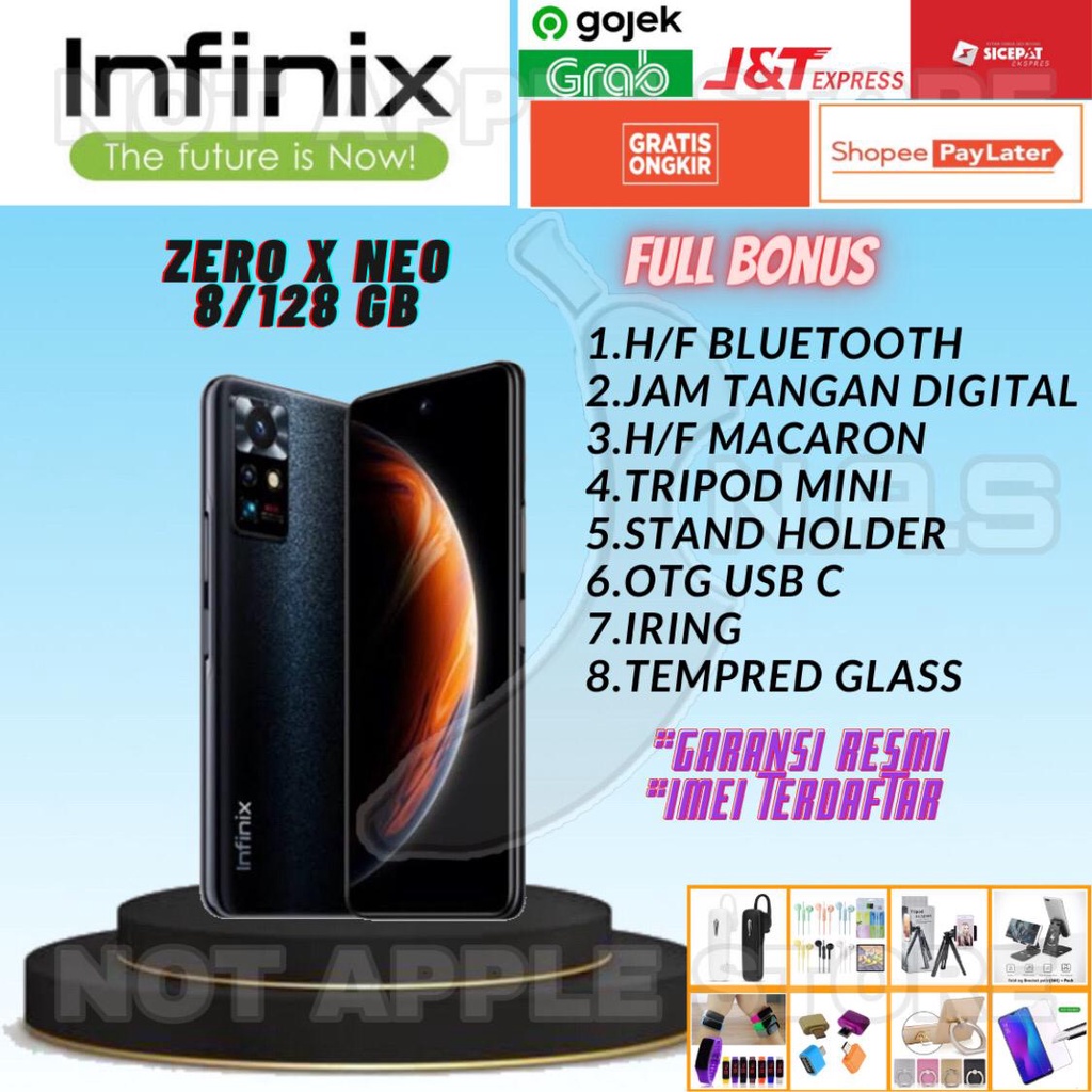 INFINIX ZERO X NEO RAM 8/128GB NEW BARU GARANSI RESMI