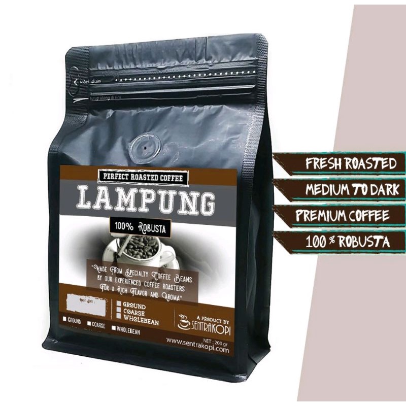 

Kopi Bubuk Lampung 200Grm
