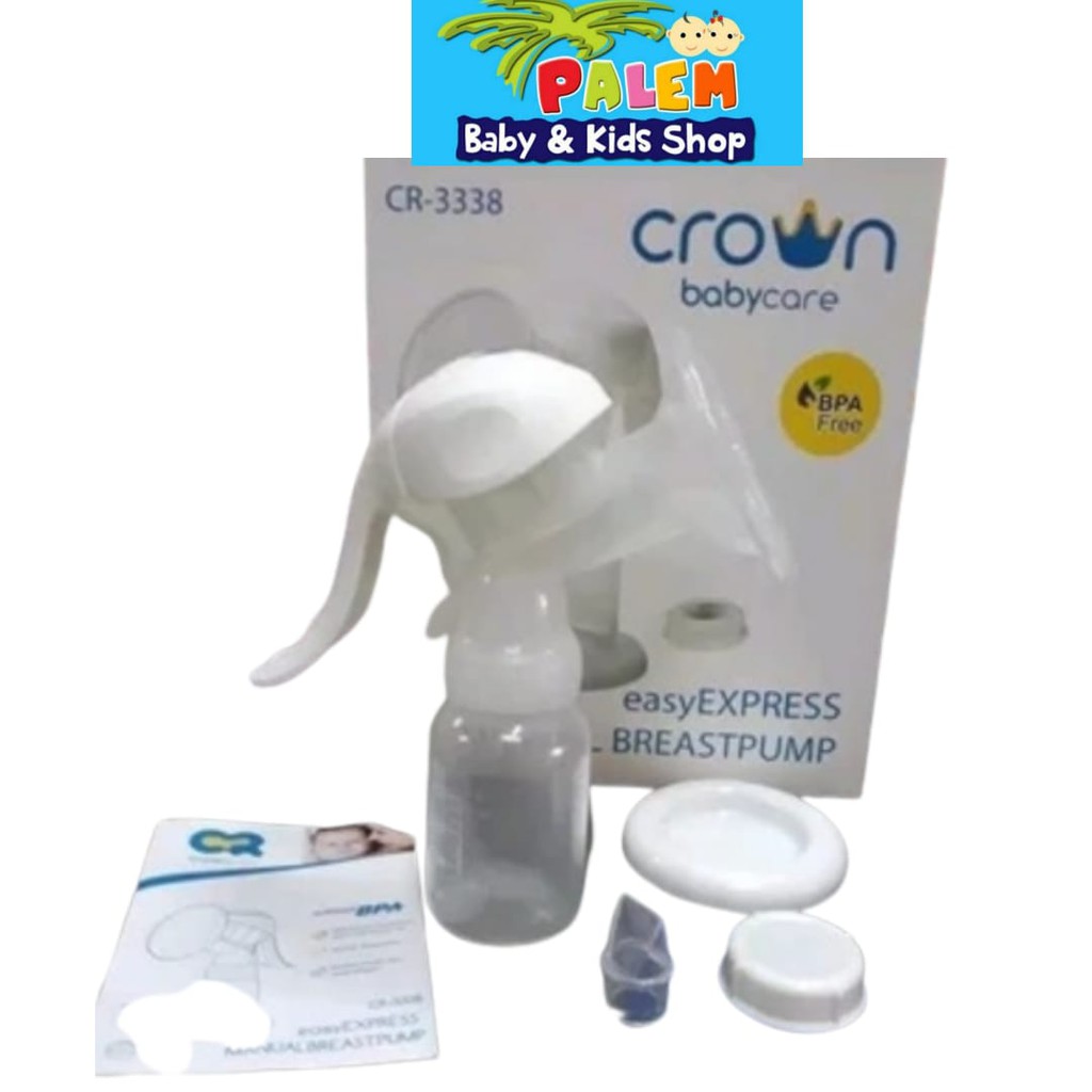 Crown Easy Express Manual Breastpump CR3338 / pompa asi manual