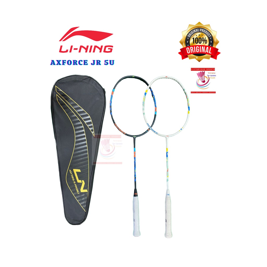RAKET BADMINTON LINING AXFORCE JR 5U ORIGINAL