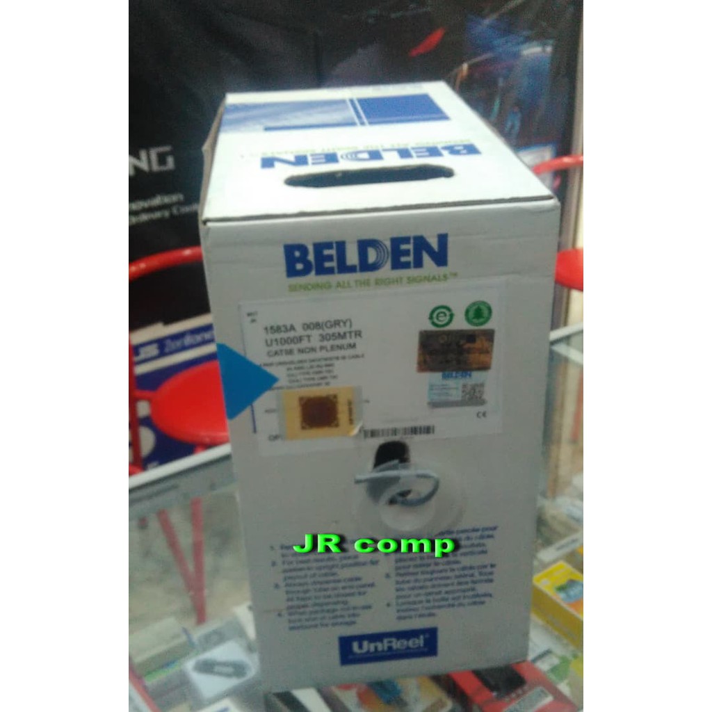 305m Belden Utp Cat6 Lan Cable