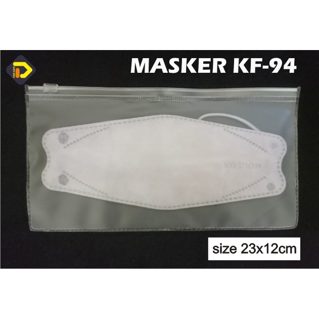 Pouch/kemasan Masker mika pvc