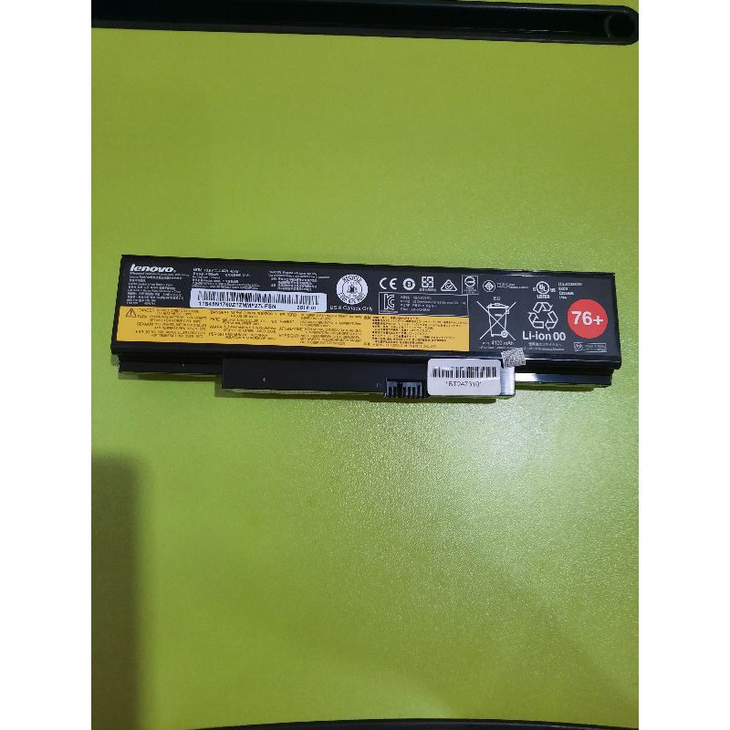 Baterai Battery Laptop Lenovo E550 E550C E555 76+ 45N1761 Original