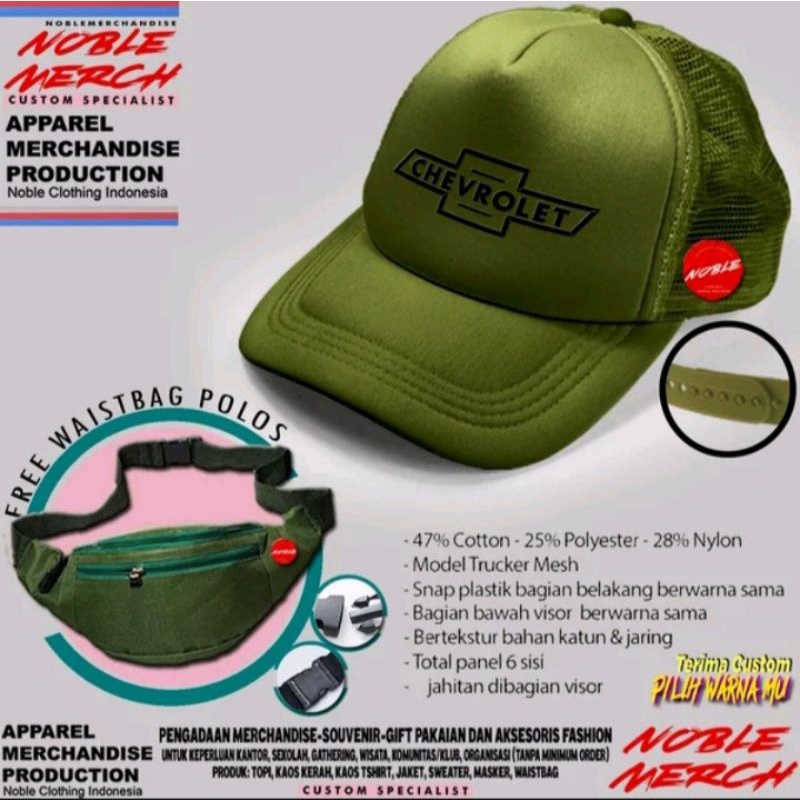 Trucker + Waist Bag, Chevrolet