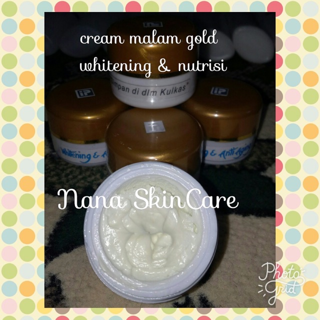 Cream malam white anti aging