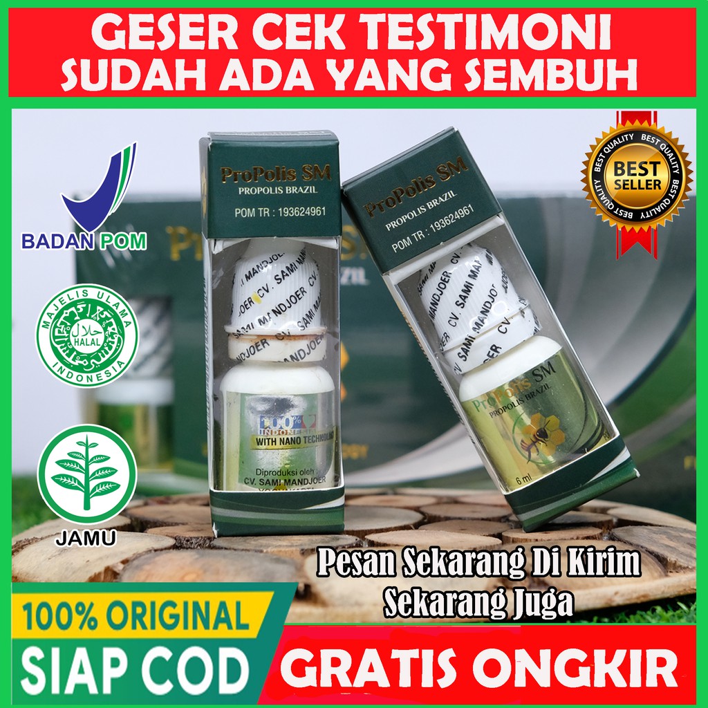 Propolis SM Brazilian 100 Asli Dan Original With Nano Propolis SM Brazilian 100 Asli Dan Original With Nano