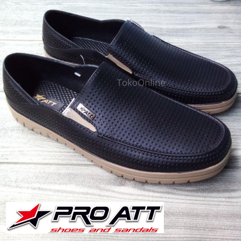 PROMO SEPATU PANTOFEL KARET PRIA ORIGINAL PRO ATT / SEPATU PANTOFEL PRIA / SEPATU PRIA / SEPATU SLIP ON / SEPATU ATT / SEPATU KARET PRIA / SEPATU KARET COWOK