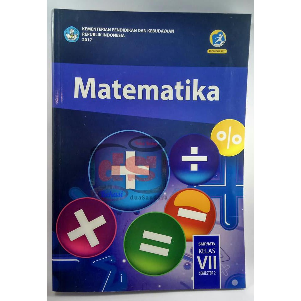 Buku Matematika Kelas 7 Semester 2 Kurikulum 2013 Edisi Revisi