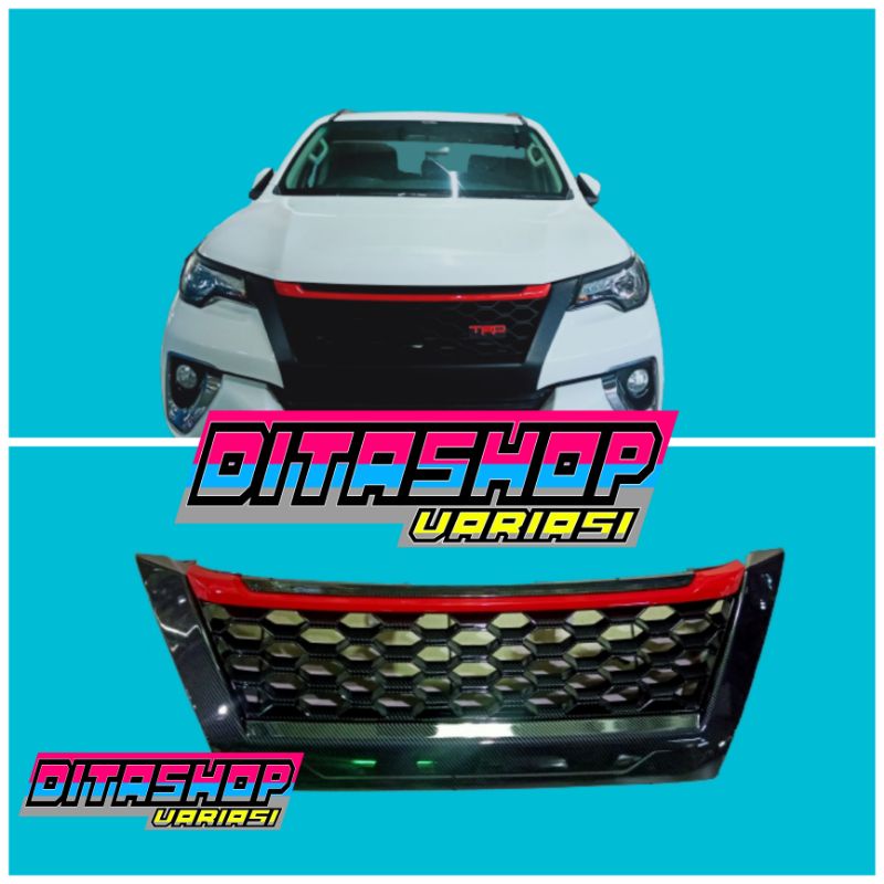 grill fortuner trd 2016-2019