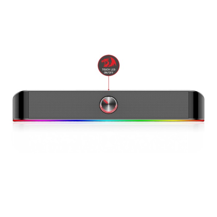 Redragon Gaming Speaker USB AUX Sound Bar RGB ADIEMUS - GS560