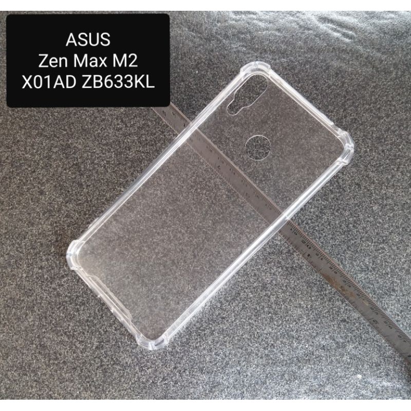 Asus Zenfone Max M2 X01AD ZB633KL Anticrack Case Fiber Anti Crack Akrilik