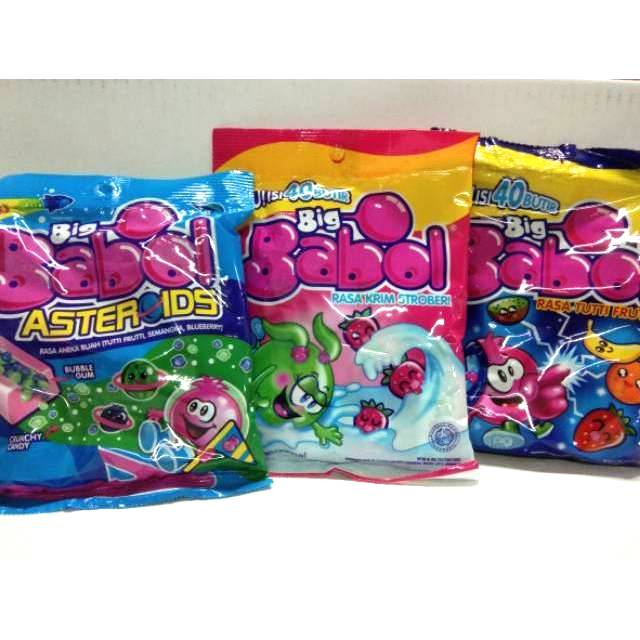 

Permen Karet Big Babol isi 40