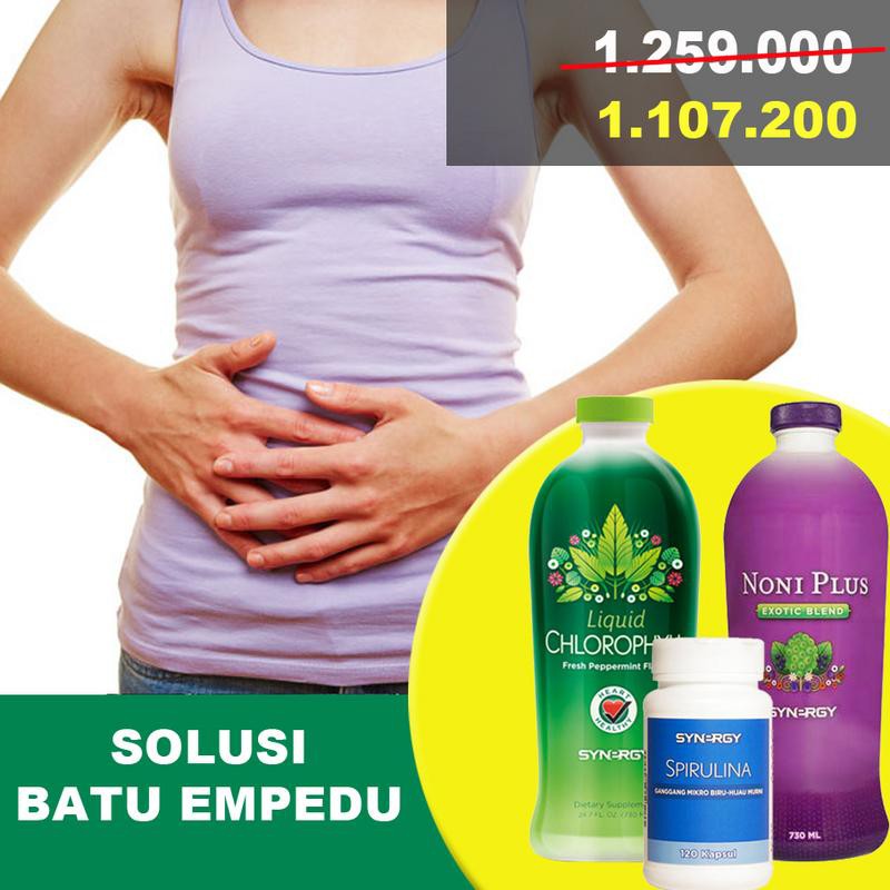 Paket Obat Herbal Batu Empedu Plus Suplemen Kekebalan Tubuh
