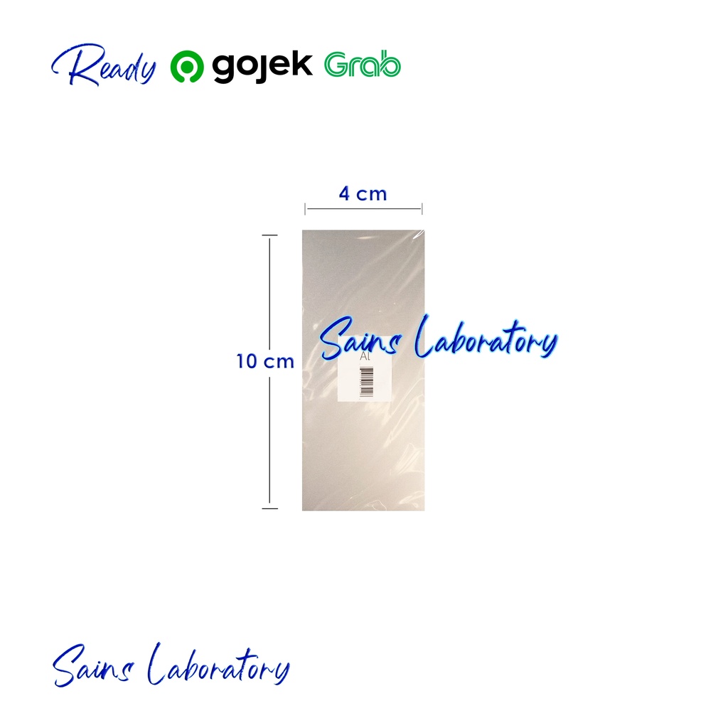 Elektroda Aluminium (Al) Logam Plat Alumunium Lempeng Plate Elektrolisis 1 Pcs Grade A