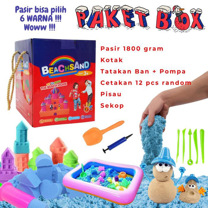 FLASH SALE PASIR MAINAN  ANAK  PASIR EKONOMI PAKET 