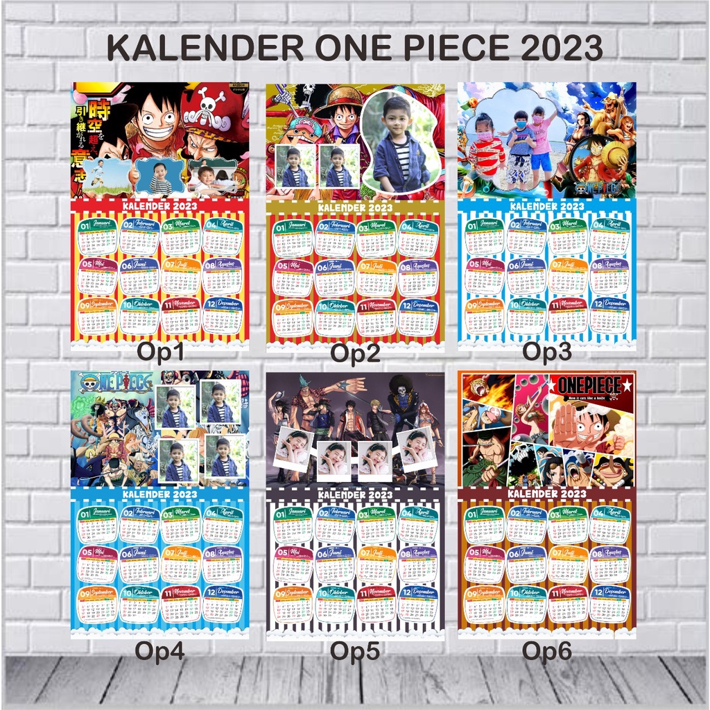 

KALENDER 2024 AESTHETIC ONE PIECE CUSTOM FOTO & NAMA MURAH CETAK CEPAT