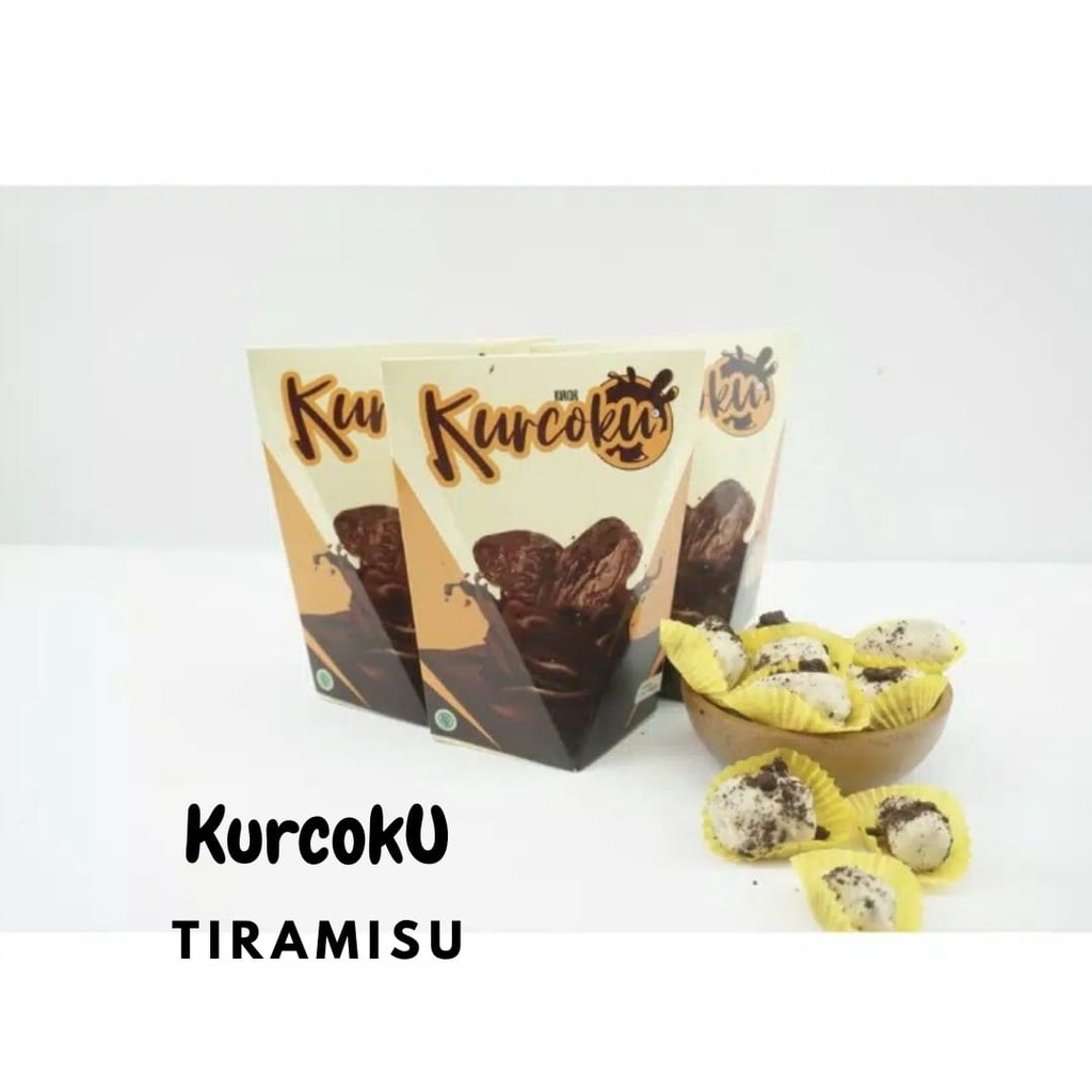 Kurma Coklat ( KurcoKu) rasa Tiramisu