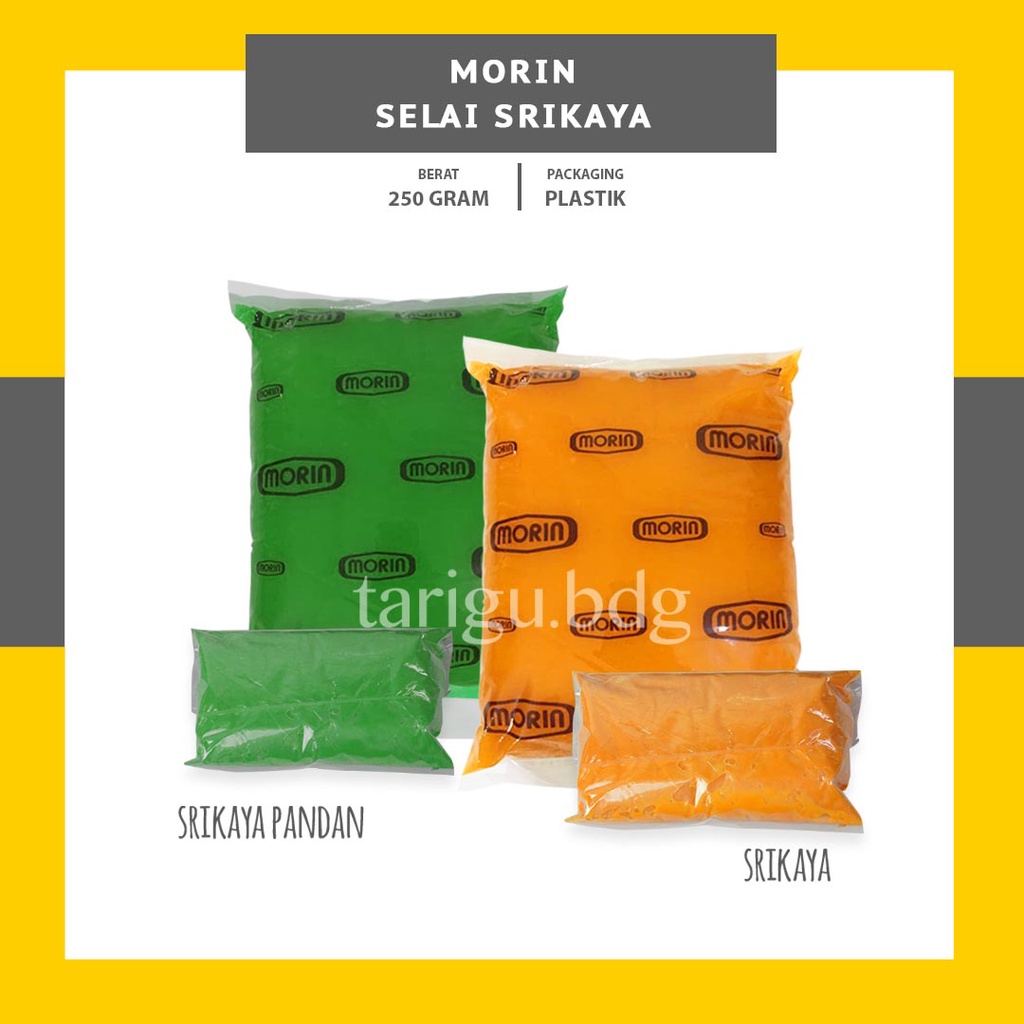 SELAI SRIKAYA MORIN 250GR - SAUS OLES SRIKAYA -  BREAD SPREAD FILLING - ROTI BAKAR KOPITIAM