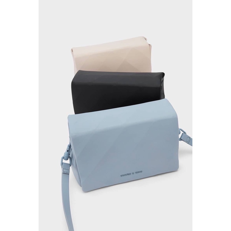 CK TAS WANITA CHARLES AND KEITH GEOMETRIC CROSSBODY BAG C1155