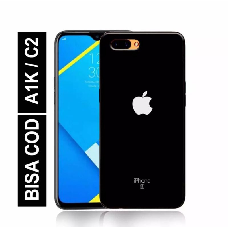 SHOWCASE CASE OPPO A1K DESIGN AESTHETIC APPLE SERIES