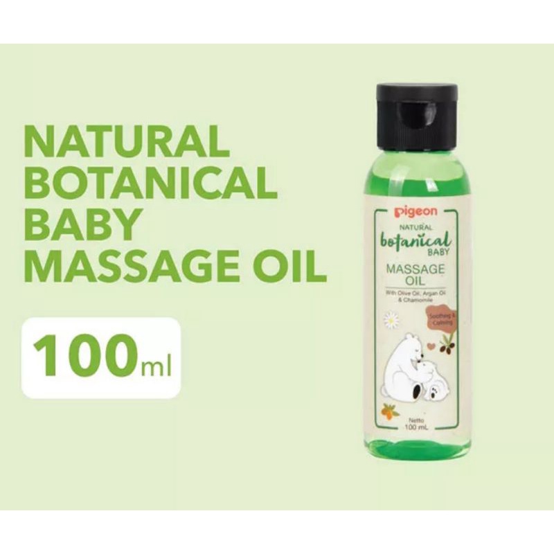 Pigeon Natural BOTANICAL Massage Oil [ 100ml ]