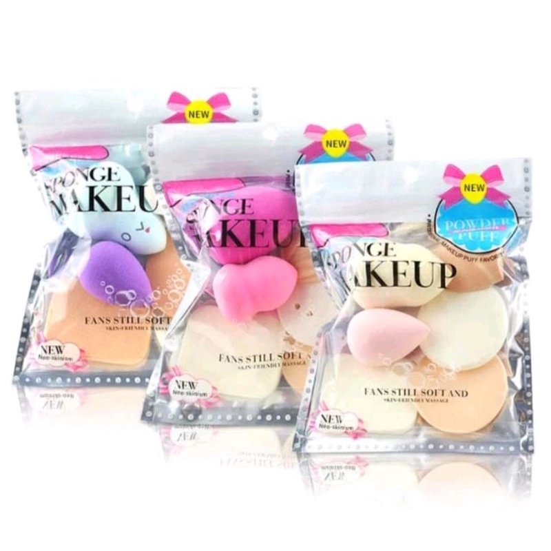 spons Make u 6 in 1/make up sponge