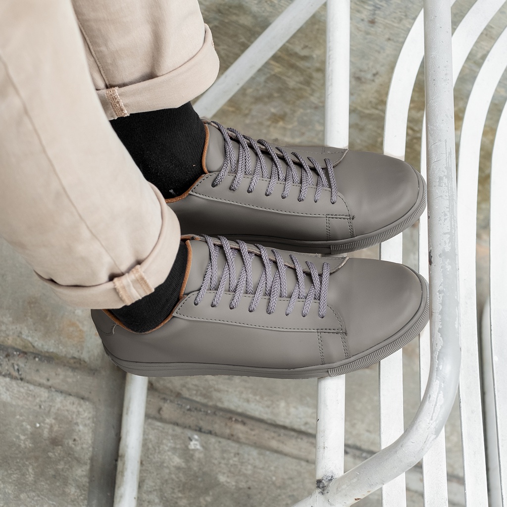 MUZZLE GREY |ManNeedMe x Lvnatica| Sepatu Sneakers Pria Casual Shoes ORIGINAL