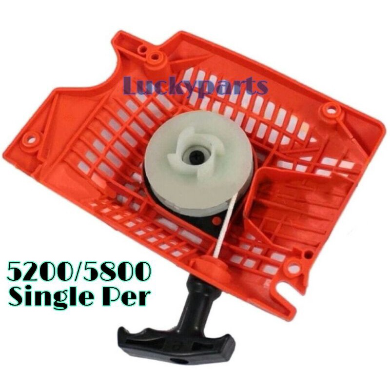 Recoil Starter Kap Engkol Tarikan Chainsaw Kecil 5200 5800