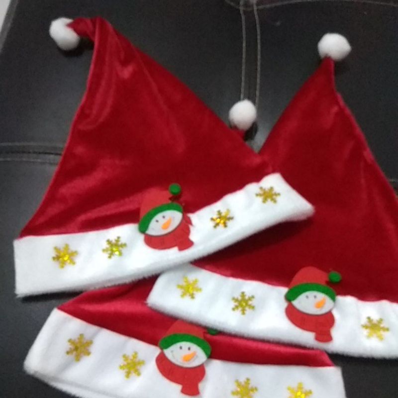 topi santa topi natal bayi   baby Christmas hat